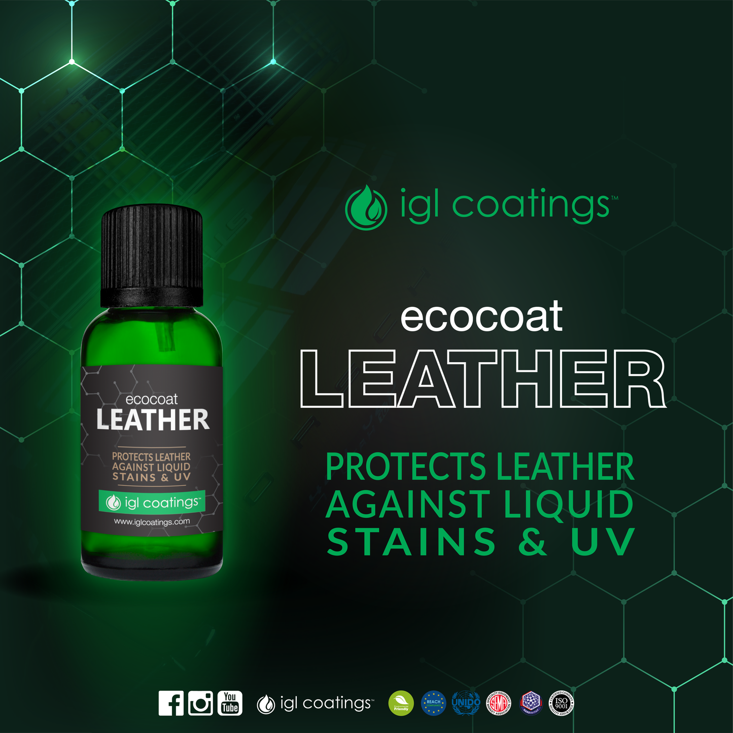 IGL Ecocoat Leather 30ml
