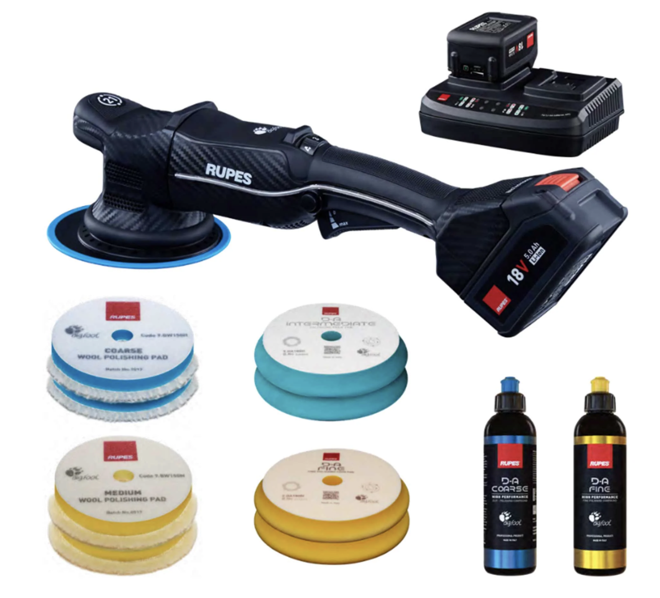 Rupes HLR21/CB2/BAS -6" kit