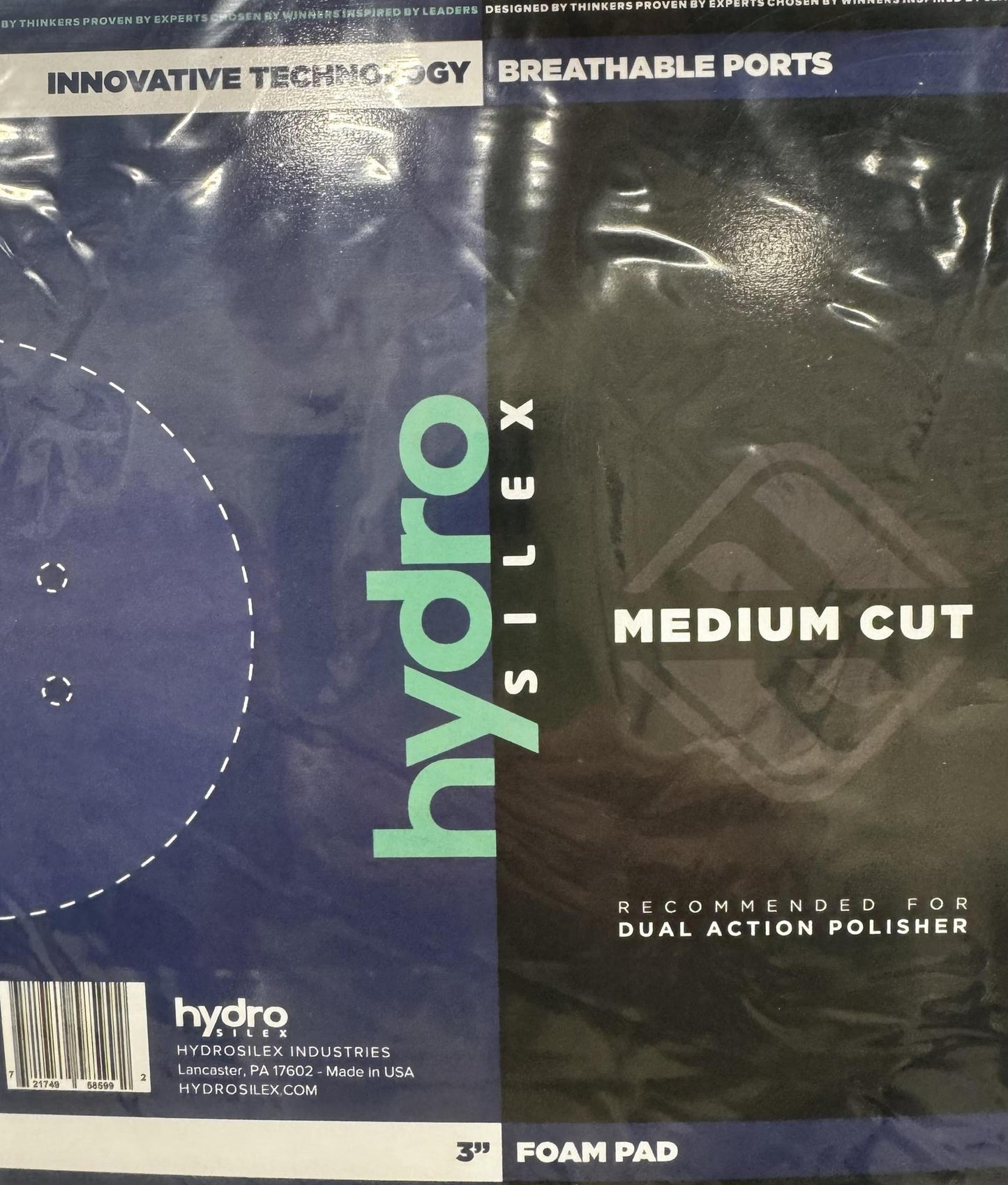 Hydrosilex Blue Foam Medium Cut Pad