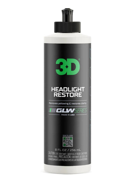 3D GLW Headlight Restore 8oz