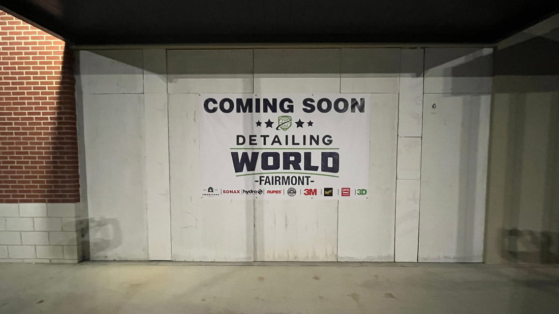 Detailing World WV Detailng Supplies Store Coming Soon in June