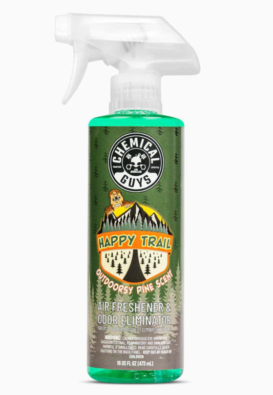 Chemical Guys Happy Trail Outdoor Pine Scent Air Freshener(16oz)