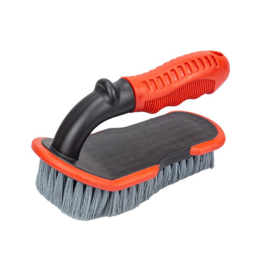 MaxShine Tire & Carpet Scrub Brush - Heavy Duty