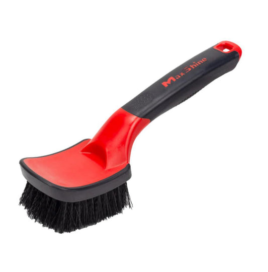 MaxShine Soft Grip Tire Cleaning Brush w/ Short Handle