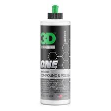 3D ONE HYBRID COMPOUND & POLISH 16FL OZ